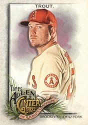 2022 Topps Allen & Ginter Base Set Mike Trout #35 card