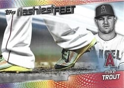 2022 Topps Flashiest Feet Mike Trout #FF-10 card