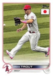 2022 Topps Japan Edition Base Set Mike Trout #200 card