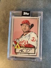 2022 Topps Mini Autographs Mike Trout #MA-MT card