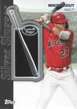 2022 Topps Silver Slugger Award Patches Mike Trout #SSA-MT card