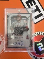 2022 Topps Tribute Autographs Mike Trout #TA-MT card