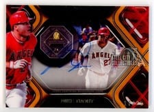 2022 Topps Tribute MVPs Autographs Mike Trout #TTM-MT card