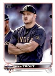 2022 Topps Update 2022 MLB All-Stars Mike Trout #ASG-1 card