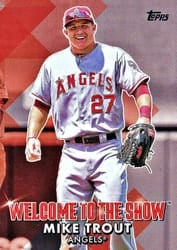 2022 Topps Welcome to the Show Mike Trout #WTTS-2 card