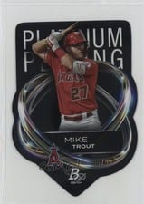 2023 Bowman Platinum Plating Die-Cuts Mike Trout #PPD-6 card
