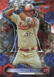 2023 Bowman's Best Base Set Mike Trout #44 card
