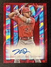 2023 Bowman's Best Him Autographs Mike Trout #HIMA-MT card