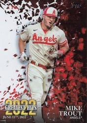 2023 Topps 2022's Greatest Hits Mike Trout #22GH-18 card