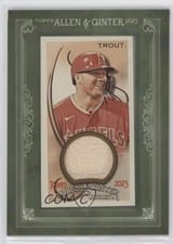 2023 Topps Allen & Ginter Framed Mini Relics Mike Trout #MFR-MT card