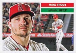 2023 Topps Archives Base Set Mike Trout #1 card