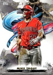 2023 Topps Inception Base Set Mike Trout #27 card