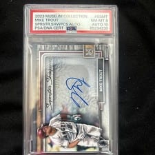 2023 Topps Museum Collection Superstar Showpieces Mike Trout #SS-MT card