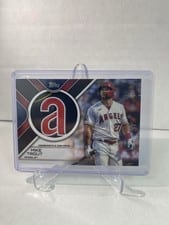 2023 Topps Patchwork of the Past Commemorative Patches Mike Trout #POTP-MT card