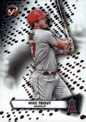 2023 Topps Pristine Base Set Mike Trout #27 card