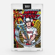 2023 Topps Project 100 Base Set Mike Trout #41 card
