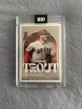 2023 Topps Project 100 Base Set Mike Trout #9 card