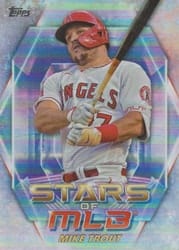 2023 Topps Stars of MLB Mike Trout #SMLB-2 card