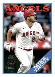 2023 Topps Update 1988 Topps Baseball Mike Trout #88US-3 card