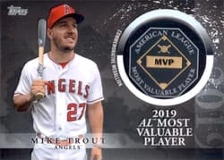 2023 Topps Update MVP Medallions Mike Trout #MVP-MT card