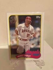 2024 Topps 1989 Topps Baseball 35th Anniversary (Series 1) Mike Trout #89B-70 card
