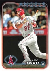 2024 Topps Base Set Mike Trout #27 card