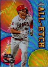 2024 Topps Chrome Chrome All Etch Mike Trout #CAE-2 card