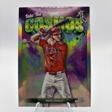 2024 Topps Cosmic Chrome Into the Cosmos Mike Trout #ITC-3 card