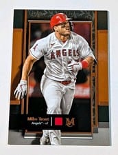 2024 Topps Museum Collection Base Set Mike Trout #25 card
