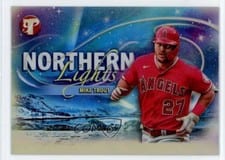 2024 Topps Pristine Northern Lights Mike Trout #NL-7 card