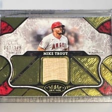2024 Topps Tier One Relics Mike Trout #T1R-MT card