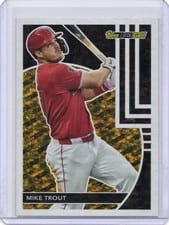 2024 Topps Update Black Gold Mike Trout Black #BG-2 card