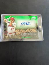 2025 Stadium Club Savage Sluggers Autographs Mike Trout #SS-MT card