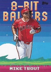 2025 Topps 8-Bit Ballers Mike Trout #8B-2 card
