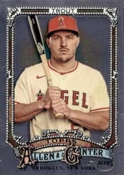 2025 Topps Allen & Ginter Chrome Mike Trout #100 card