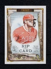 2025 Topps Allen & Ginter Rip Cards Mike Trout #RIP-17 card