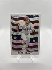 2025 Topps Archives Cyberstats Mike Trout #95C-6 card