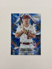 2025 Topps Chrome Sapphire Sapphire Selections Mike Trout #SS-1 card
