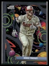 2025 Topps Cosmic Chrome Base Set Mike Trout #188 card