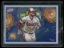 2025 Topps Cosmic Chrome Stars in the Night Mike Trout #STN-18 card