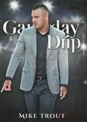 2025 Topps Gameday Drip Mike Trout #GD-4 card