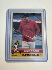 2025 Topps Heritage Mike Trout #119 card