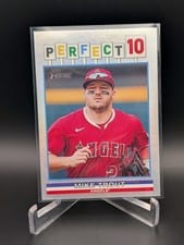 2025 Topps Heritage Perfect 10 Mike Trout #P10-6 card