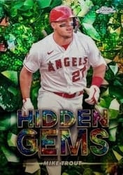 2025 Topps Hidden Gems Mike Trout #HG-2 card