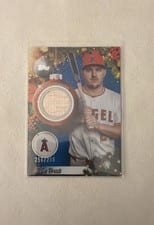 2025 Topps Holiday Relics Mike Trout #PR-MT card