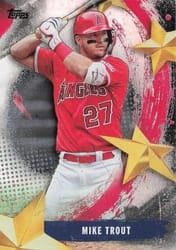 2025 Topps Stars of MLB Mike Trout #SMLB-8 card