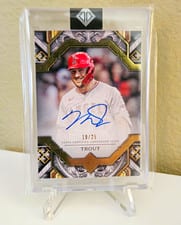 2025 Topps Transcendent Collection Transcendent Collection Autographs Mike Trout #TAC-MT card