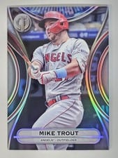 2025 Topps Tribute Base Set Mike Trout #19 card