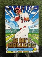 2026 Topps 8-Bit Ballers Mike Trout #8B-8 card