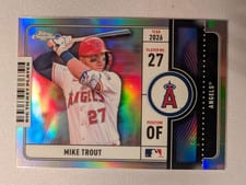2026 Topps Big Ticket Players Mike Trout #BTP-1 card